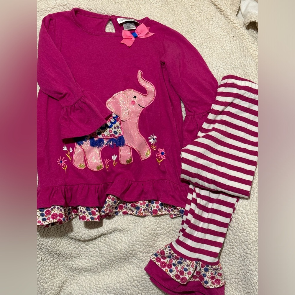 Girls elephant outfit